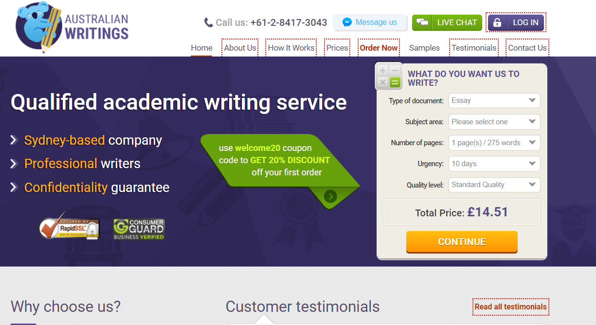 best essay writing service australia