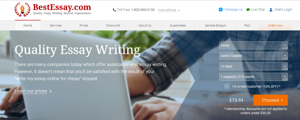 Essay writing service usa