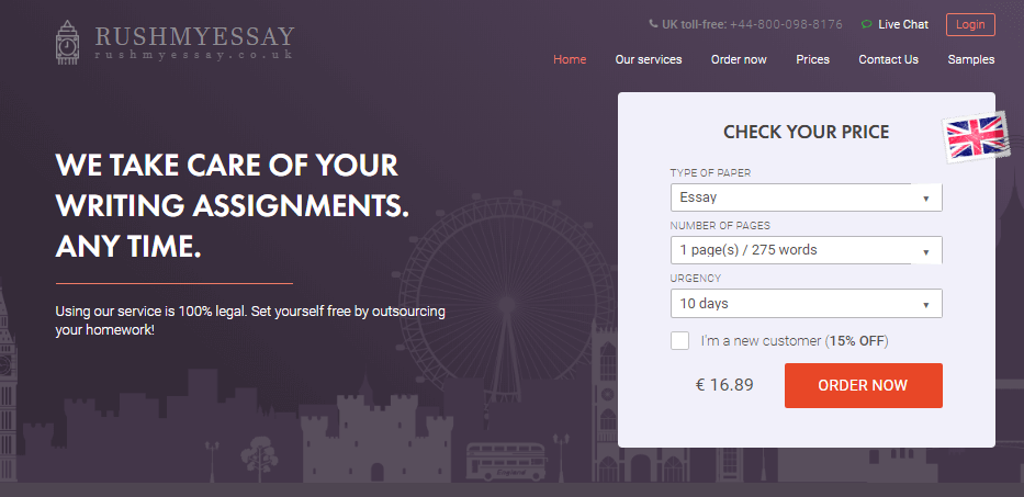 rushmyessay.co.uk review